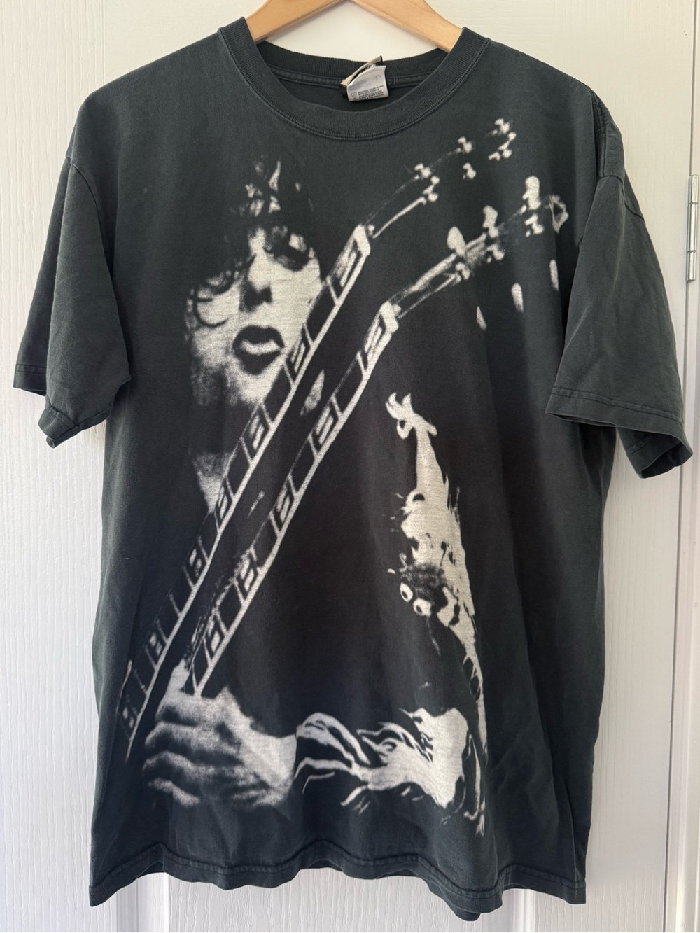 vintage ✨ Liquid Blue Jimmy Page 2004 Tee